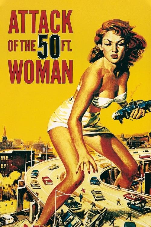Attack of the 50 Foot Woman 1958 official movie poster