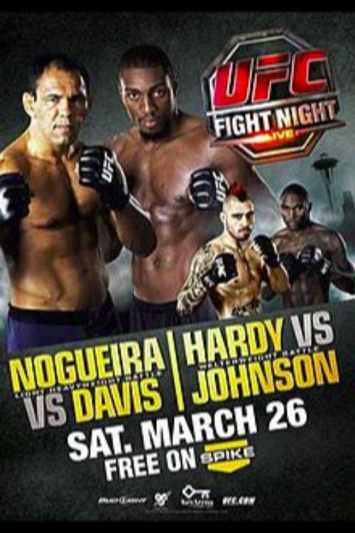 UFC Fight Night 24: Nogueira vs. Davis 2011 official movie poster