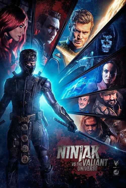 Ninjak vs. the Valiant Universe 2018 official movie poster