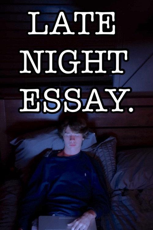 Late Night Essay 2024 official movie poster