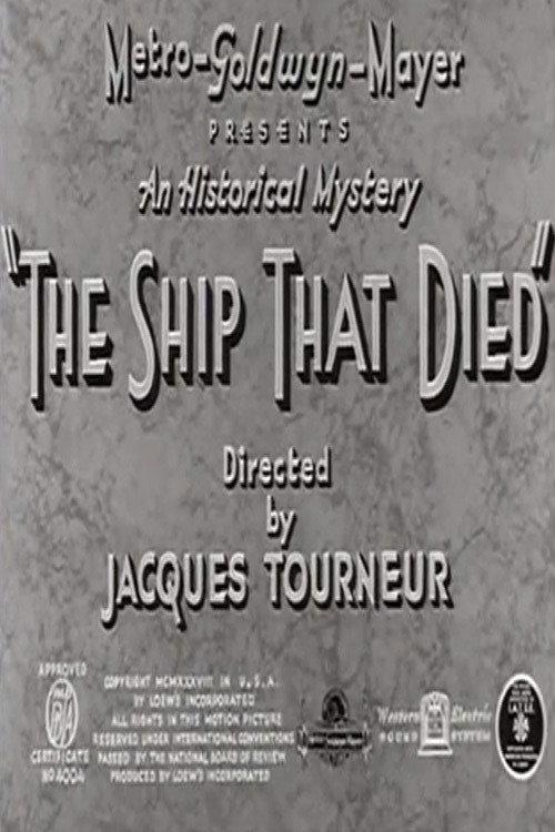 The Ship That Died 1938 official movie poster