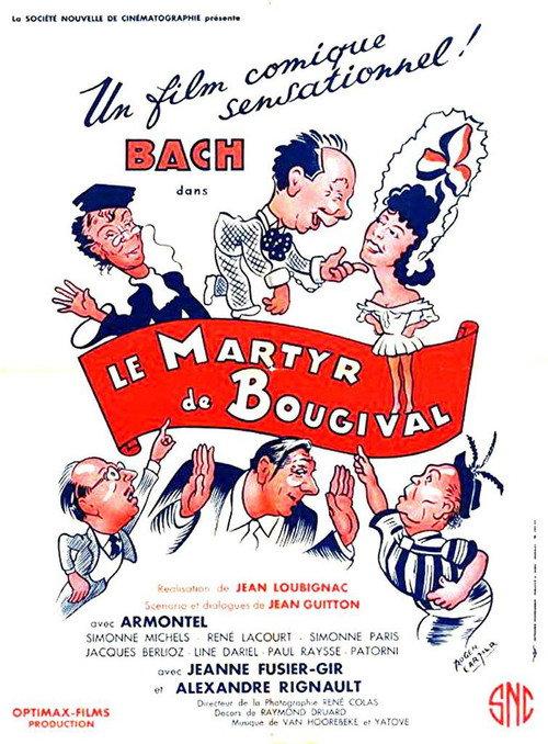 The Martyr of Bougival 1949 official movie poster