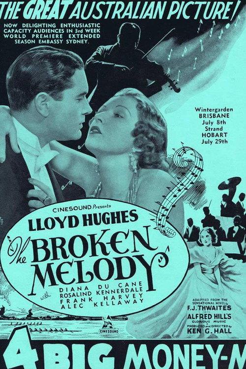 The Broken Melody 1938 official movie poster