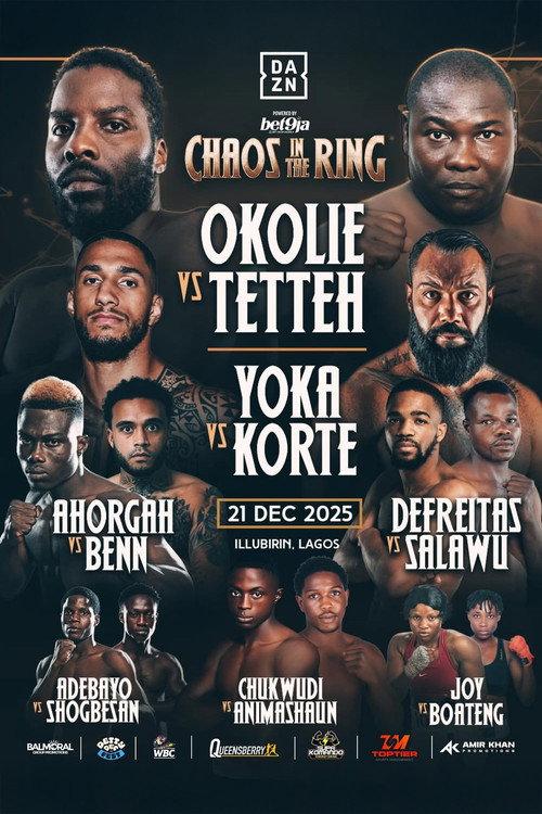 Lawrence Okolie vs. Ebenezer Tetteh 2025 official movie poster