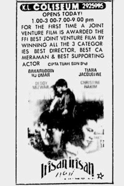 Irisan-irisan Hati 1988 official movie poster