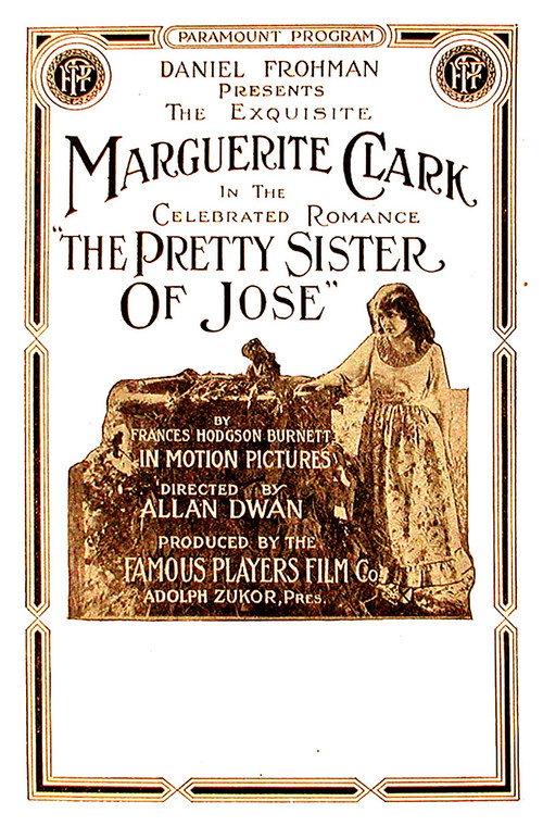 The Pretty Sister of Jose 1915 official movie poster