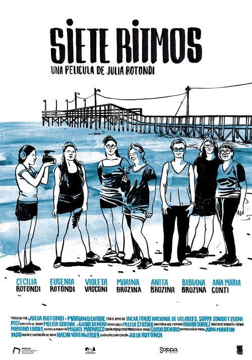 Siete ritmos 2022 official movie poster