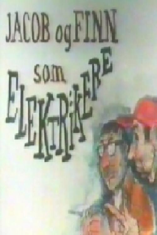 Finn og Jakob som elektrikere 1987 official movie poster