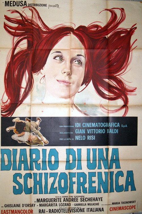 Diary of a Schizophrenic Girl 1968 official movie poster