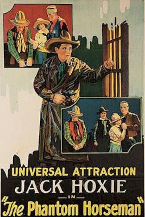The Phantom Horseman 1924 official movie poster