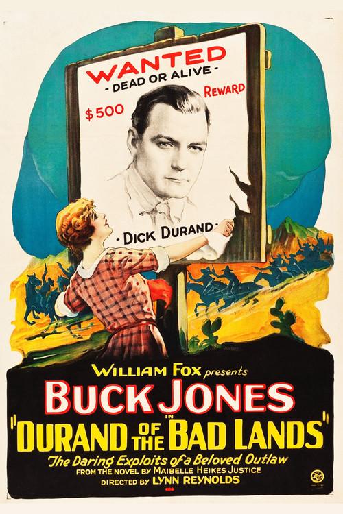Durand of the Bad Lands 1925 official movie poster