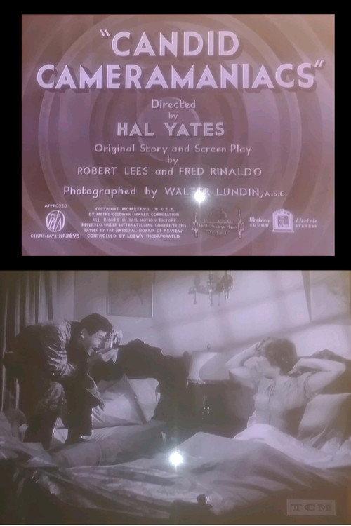 Candid Cameramaniacs 1937 official movie poster