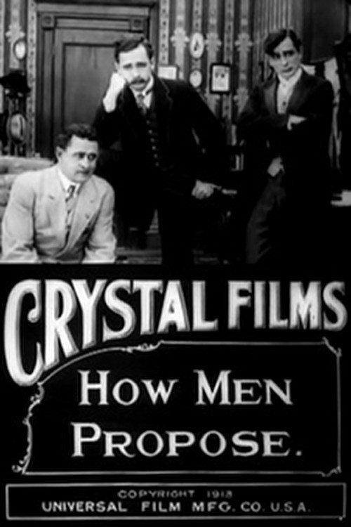 How Men Propose 1913 official movie poster