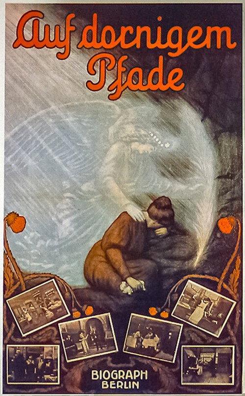 Auf dornigen Pfaden 1912 official movie poster