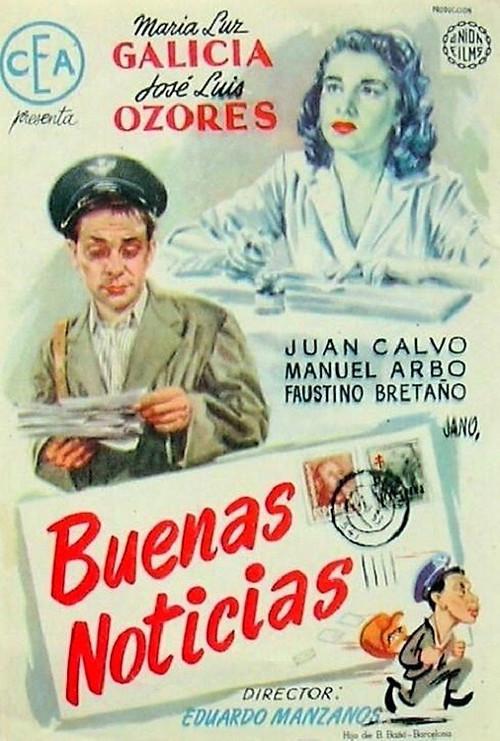 Buenas noticias 1954 official movie poster