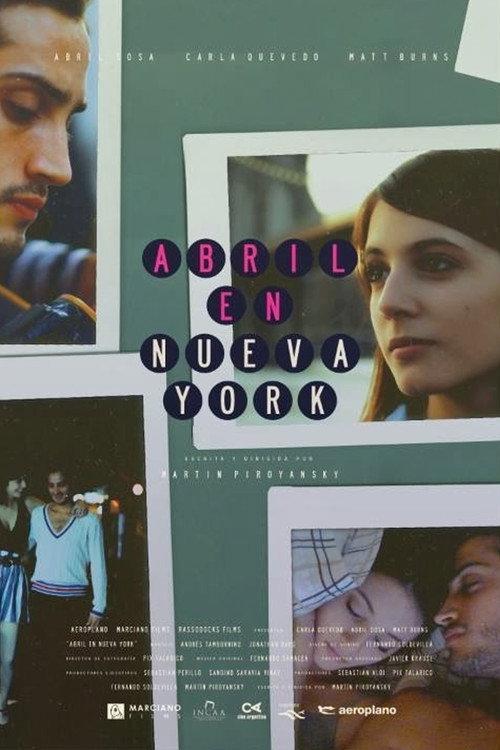 April in New York 2013 official movie poster