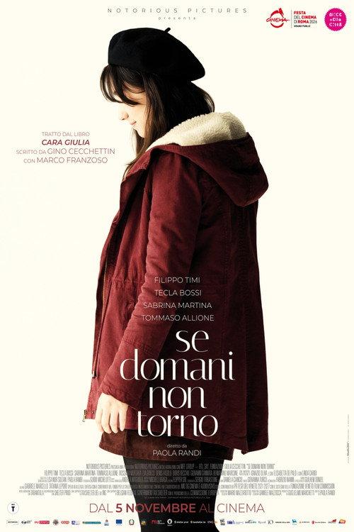 Se domani non torno 2026 official movie poster
