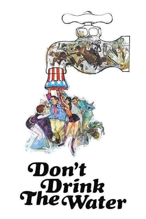 Don't Drink the Water 1969 official movie poster