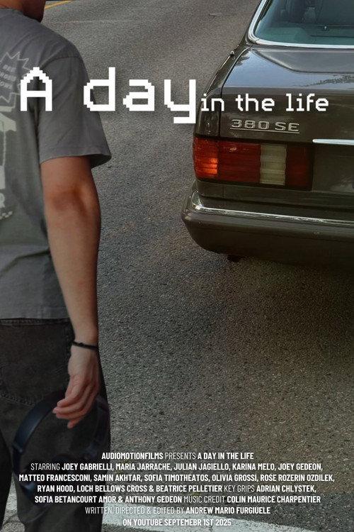A day in the life 2025 official movie poster