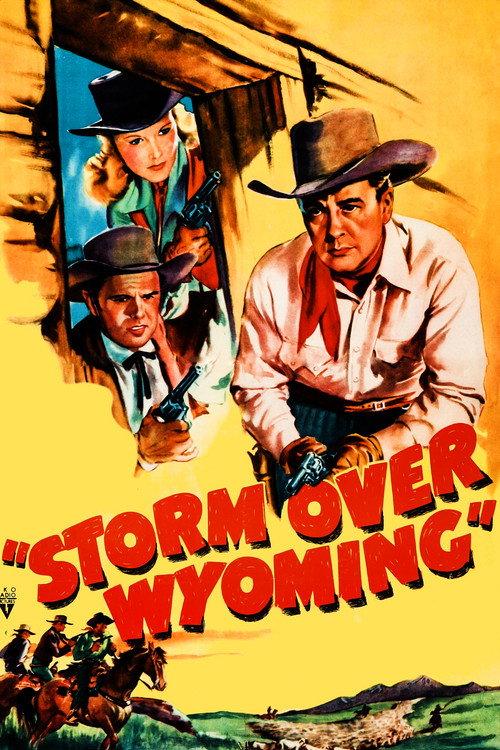 Storm Over Wyoming 1950 official movie poster