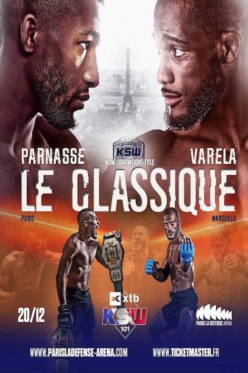 KSW 101: Le Classique - Parnasse vs. Varela 2024 official movie poster