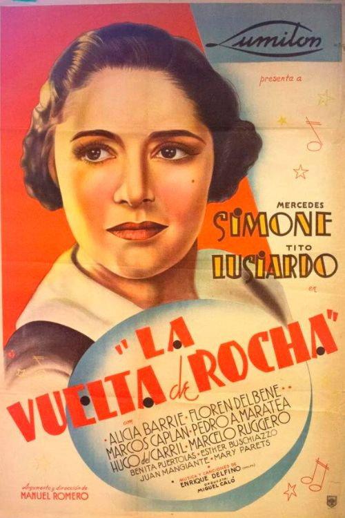 La vuelta de Rocha 1937 official movie poster