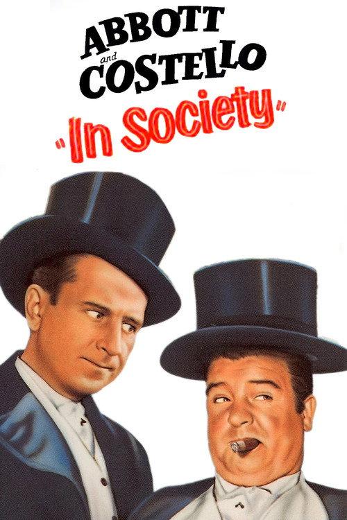 In Society 1944 official movie poster