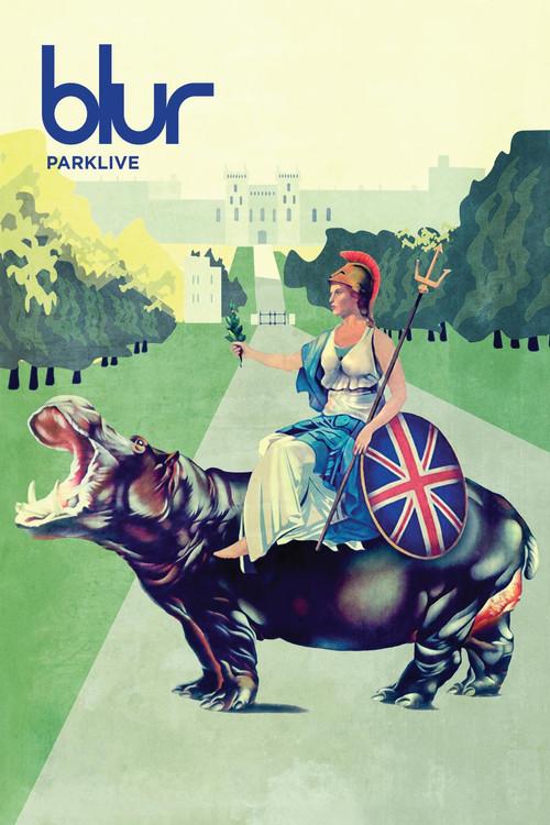 blur: Parklive 2012 official movie poster
