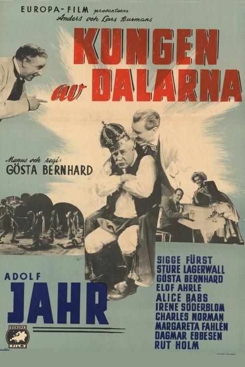 Kungen av Dalarna 1953 official movie poster