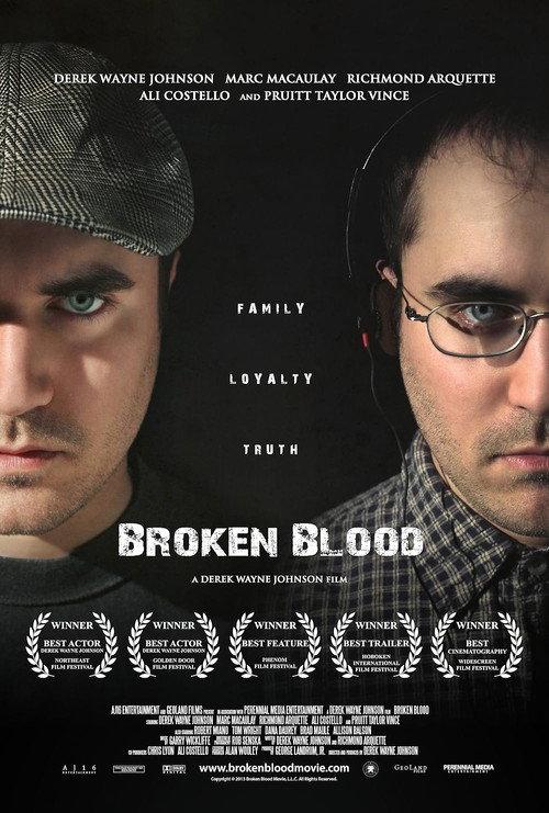 Broken Blood 2013 official movie poster