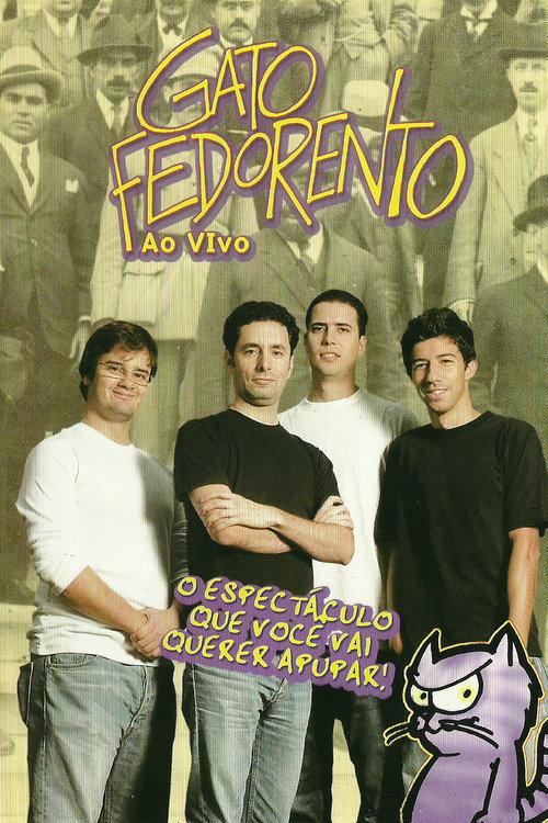 Gato Fedorento Live 2005 official movie poster