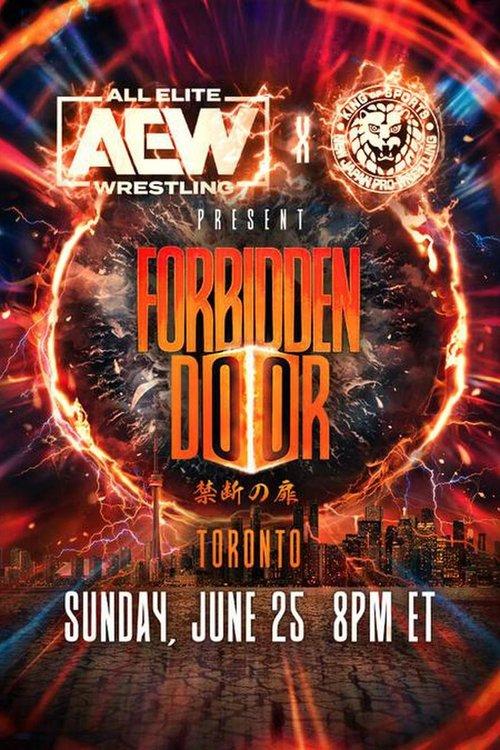AEW x NJPW Present Forbidden Door 2023 2023 official movie poster