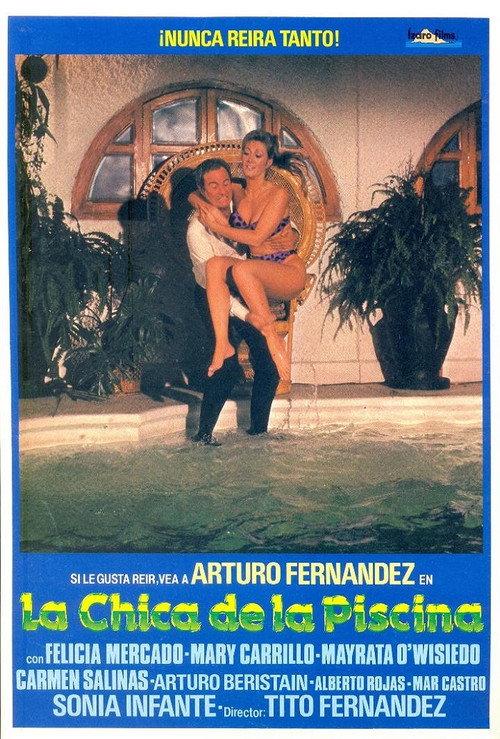 La chica de la piscina 1987 official movie poster