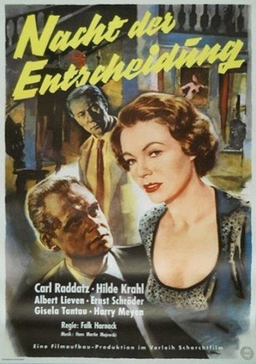 Nacht der Entscheidung 1956 official movie poster