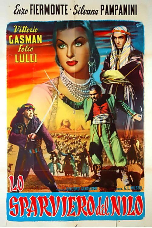 Lo sparviero del Nilo 1950 official movie poster