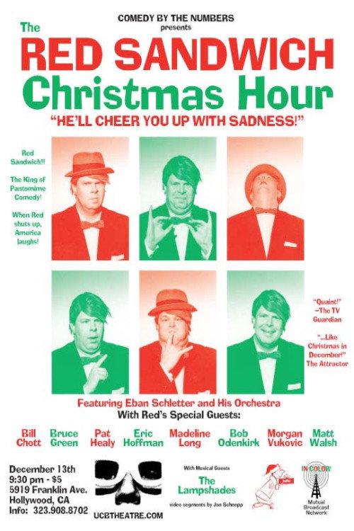 The Red Sandwich Christmas Hour 2007 official movie poster