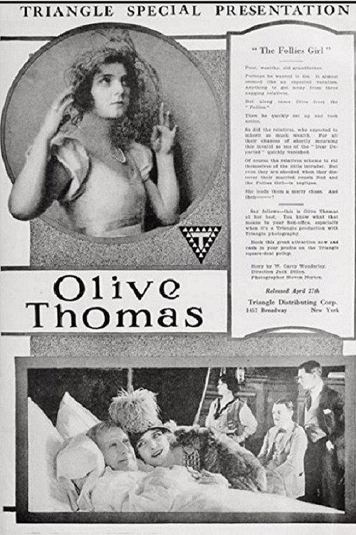 The Follies Girl 1919 official movie poster
