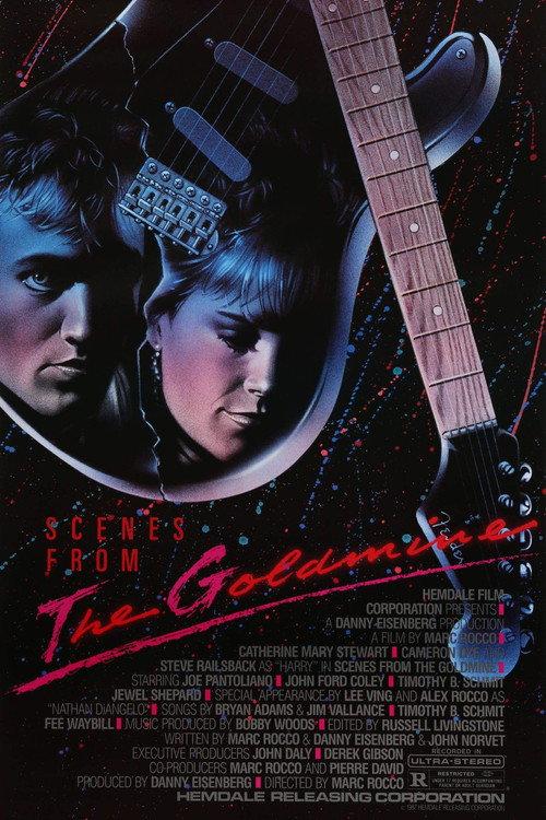 Scenes from the Goldmine 1987 official movie poster