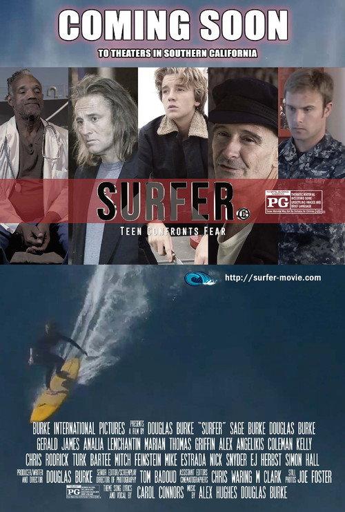 Surfer: Teen Confronts Fear 2018 official movie poster