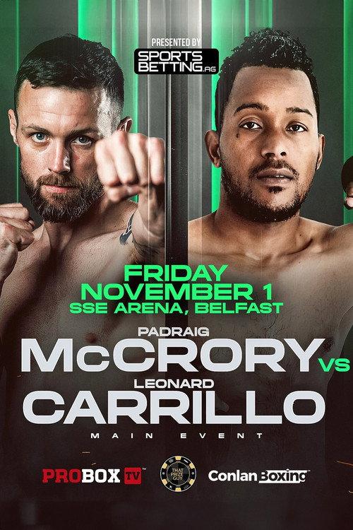 Padraig McCrory vs. Leonard Carrillo 2024 official movie poster