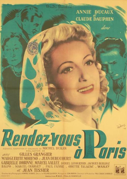 Rendezvous in Paris 1947 official movie poster