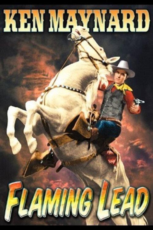 Flaming Lead 1939 official movie poster