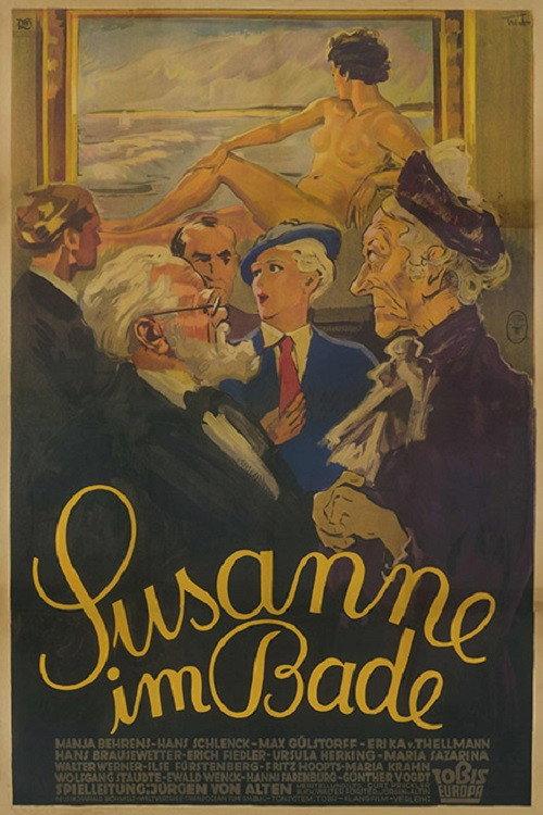 Susanne im Bade 1936 official movie poster