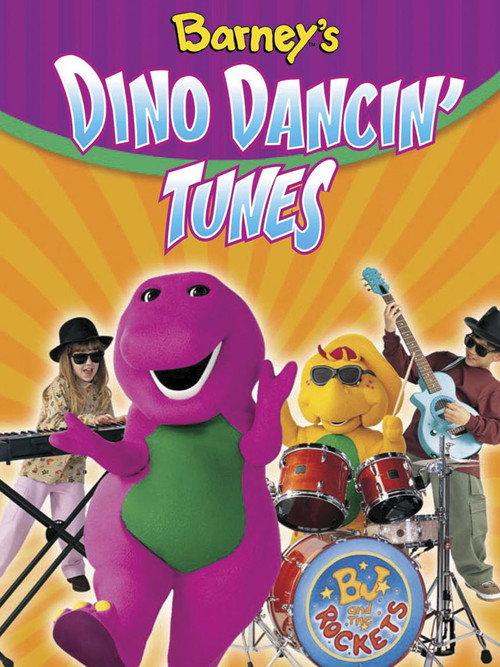 Barney's Dino Dancin' Tunes 2001 official movie poster