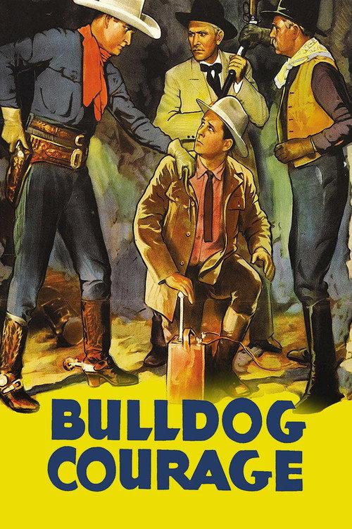Bulldog Courage 1935 official movie poster