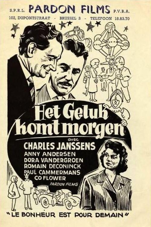 Het geluk komt morgen 1958 official movie poster