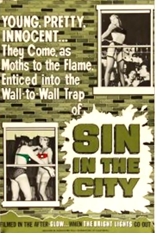 Sin in the City 1966 official movie poster