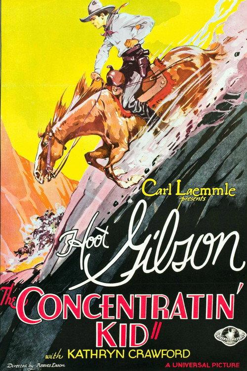The Concentratin' Kid 1930 official movie poster