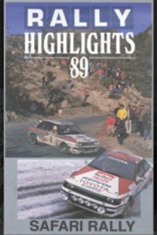 Safari Rally 1989 1989 official movie poster