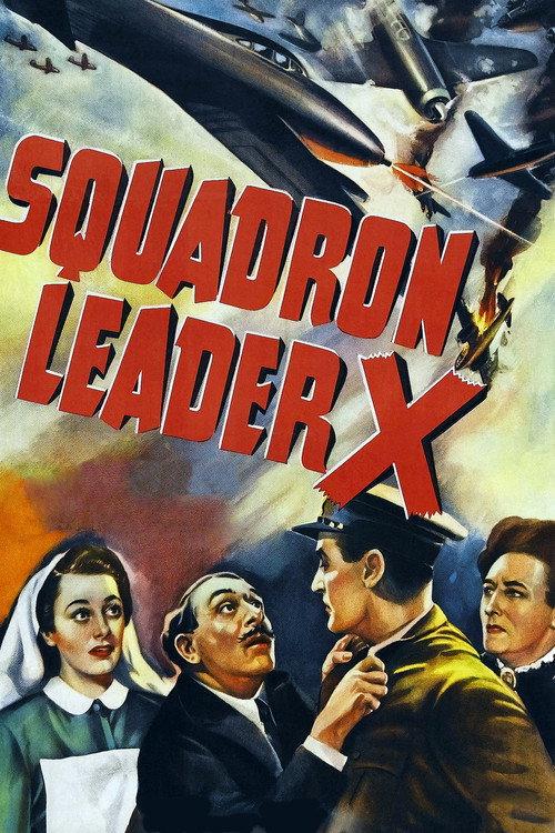 Squadron Leader X 1943 official movie poster